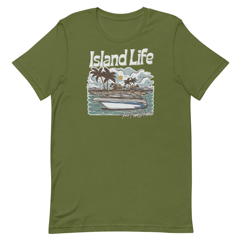 Island Life Design - Unisex t-shirt - The Happy Skipper
