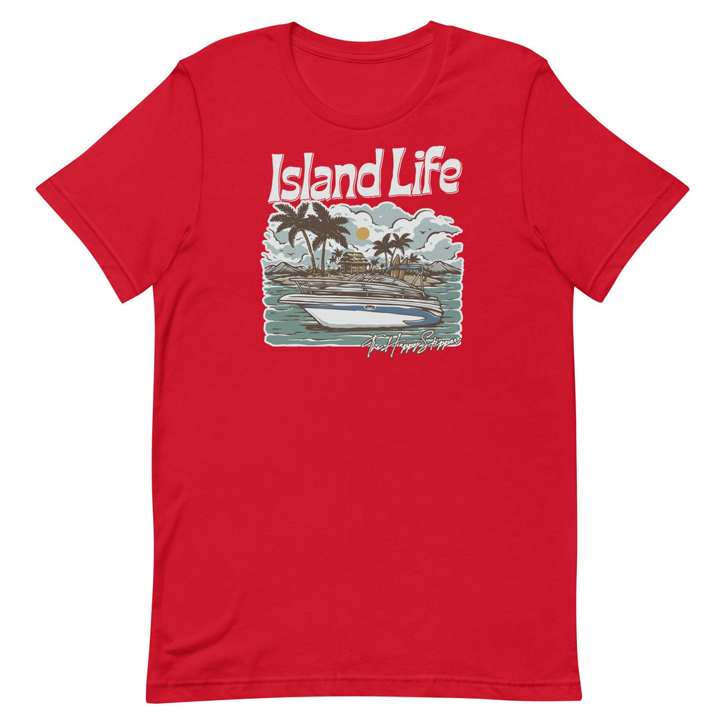 Island Life Design - Unisex t-shirt - The Happy Skipper