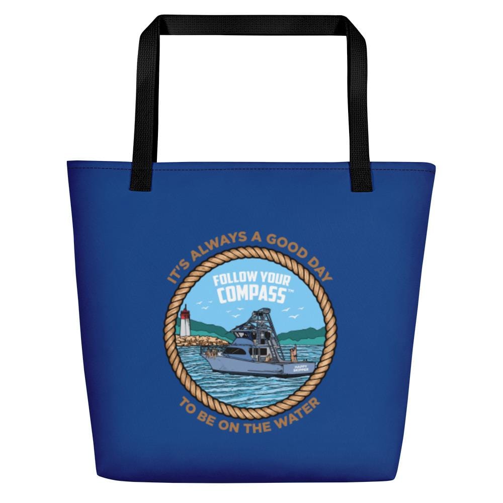 It's Always a Good Day to be on the Water™ Beach Bag - The Happy Skipper