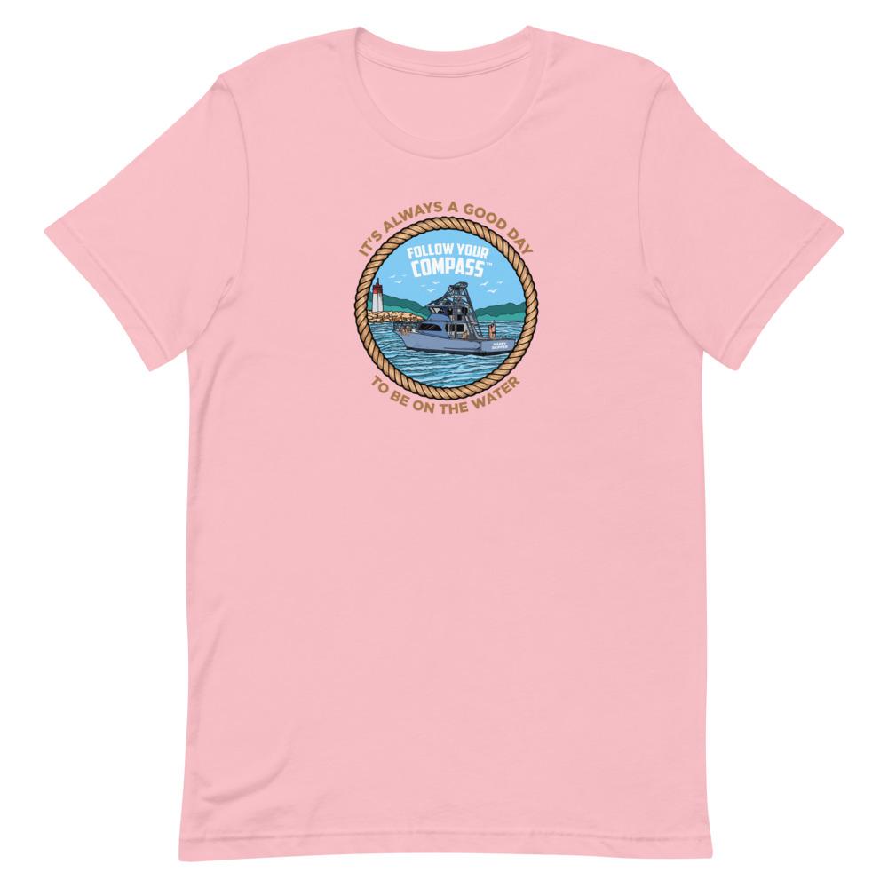 It's Always a Good Day to be on the Water™ Short-Sleeve Unisex T-Shirt - The Happy Skipper