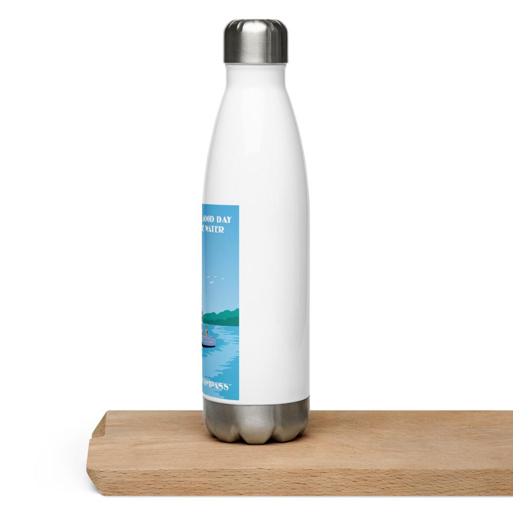 It's Always a Good Day to be on the Water™ Stainless Steel Water Bottle - The Happy Skipper