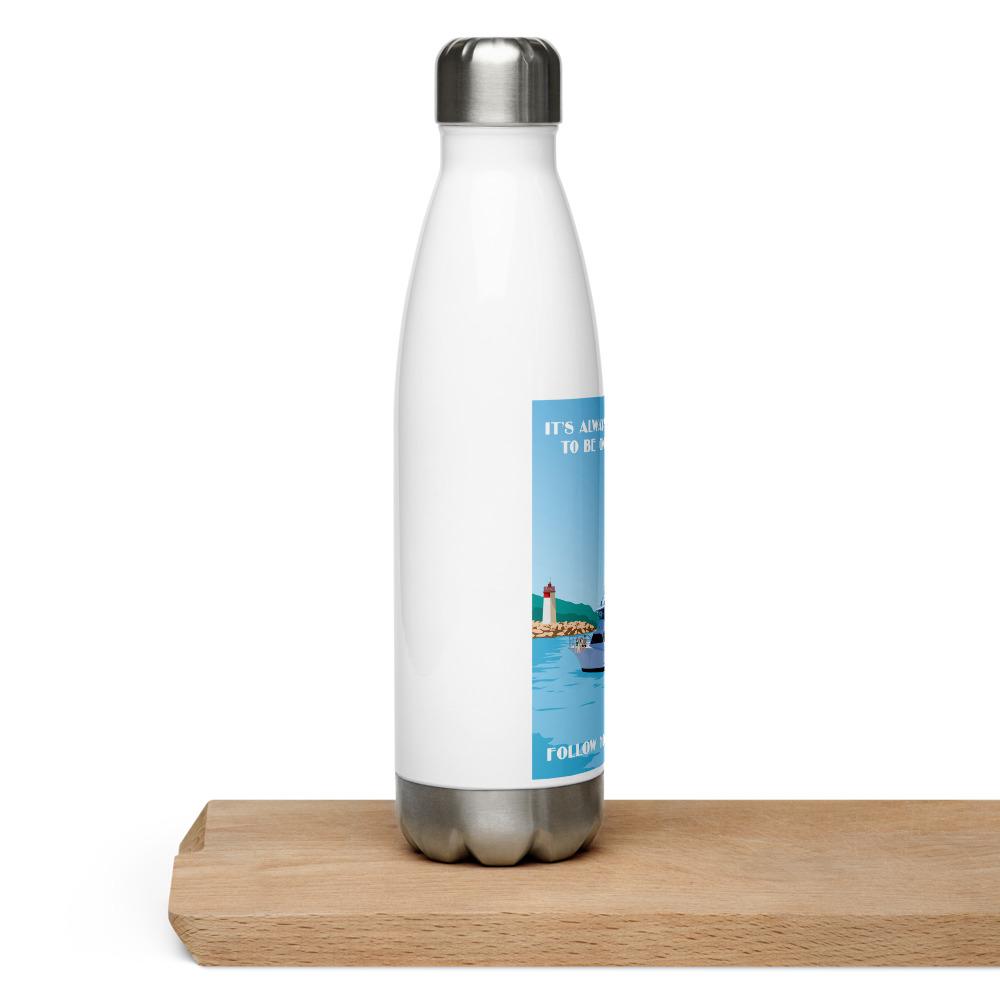 It's Always a Good Day to be on the Water™ Stainless Steel Water Bottle - The Happy Skipper