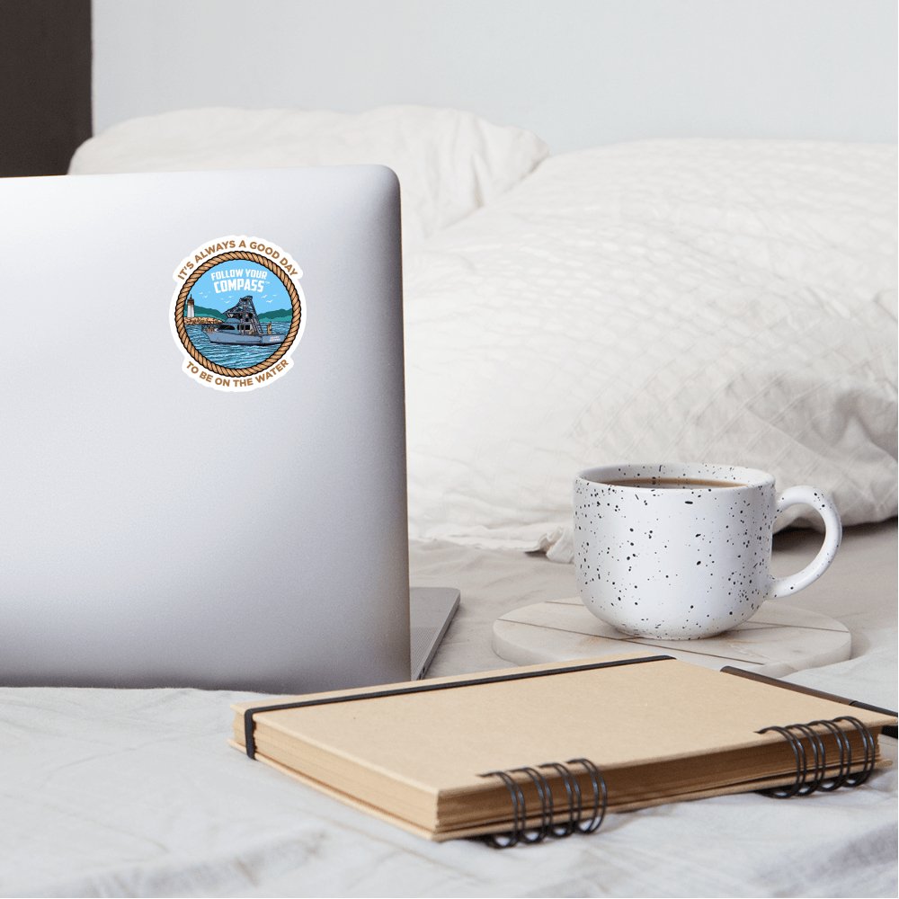 It's Always a Good Day to be on the Water™ Sticker - The Happy Skipper