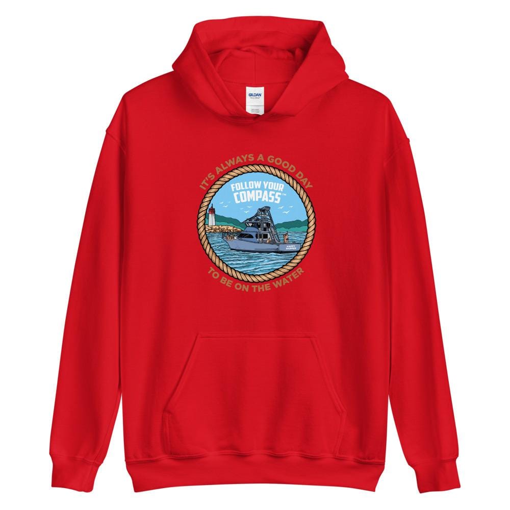 It's Always a Good Day to be on the Water™ Unisex Hoodie - The Happy Skipper