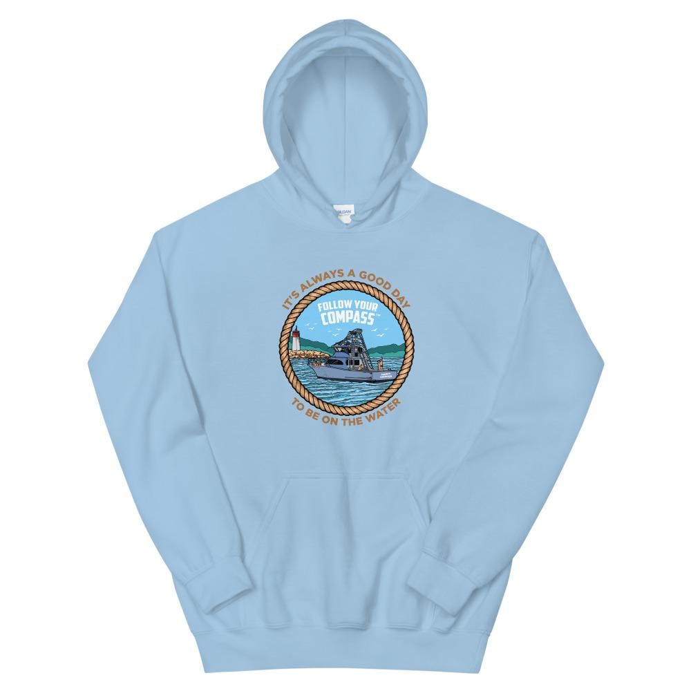 It's Always a Good Day to be on the Water™ Unisex Hoodie - The Happy Skipper