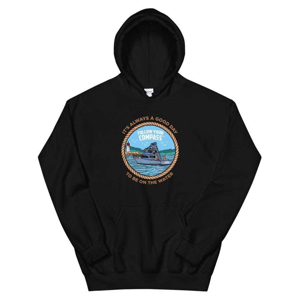 It's Always a Good Day to be on the Water™ Unisex Hoodie - The Happy Skipper