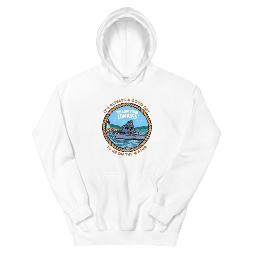 It's Always a Good Day to be on the Water™ Unisex Hoodie - The Happy Skipper
