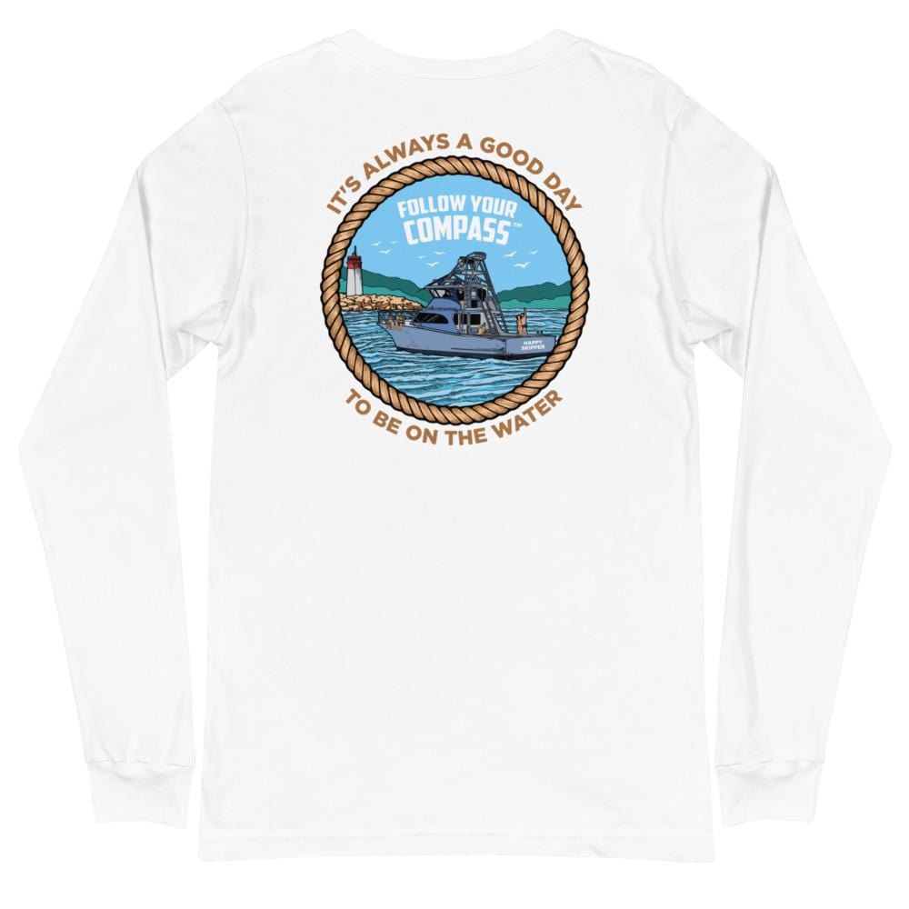 It's Always a Good Day to be on the Water™ Unisex Long Sleeve Tee - The Happy Skipper