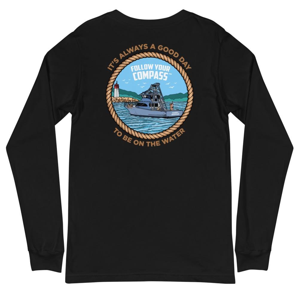 It's Always a Good Day to be on the Water™ Unisex Long Sleeve Tee - The Happy Skipper