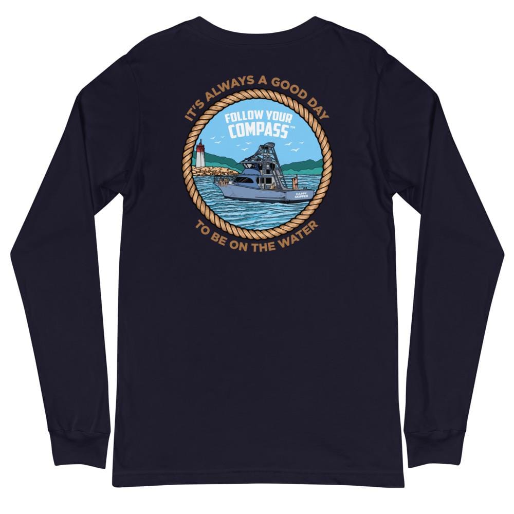 It's Always a Good Day to be on the Water™ Unisex Long Sleeve Tee - The Happy Skipper