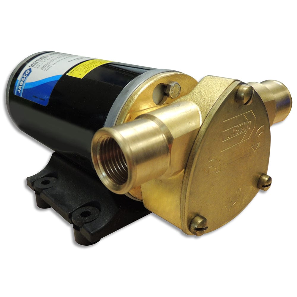 Jabsco Ballast King Bronze DC Pump w/o Switch - 15 GPM [22610-9007] - The Happy Skipper