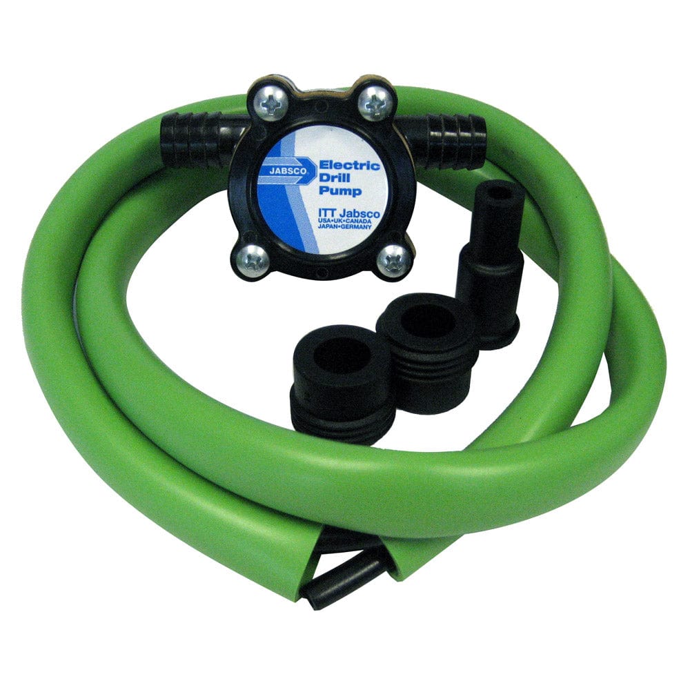 Jabsco Drill Pump Kit w/Hose [17215-0000] - The Happy Skipper