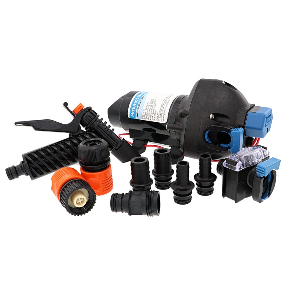 Jabsco HotShot 3 Washdown Pump - 12V - 3 GPM - 50 PSI [32305-5012-3A] - The Happy Skipper