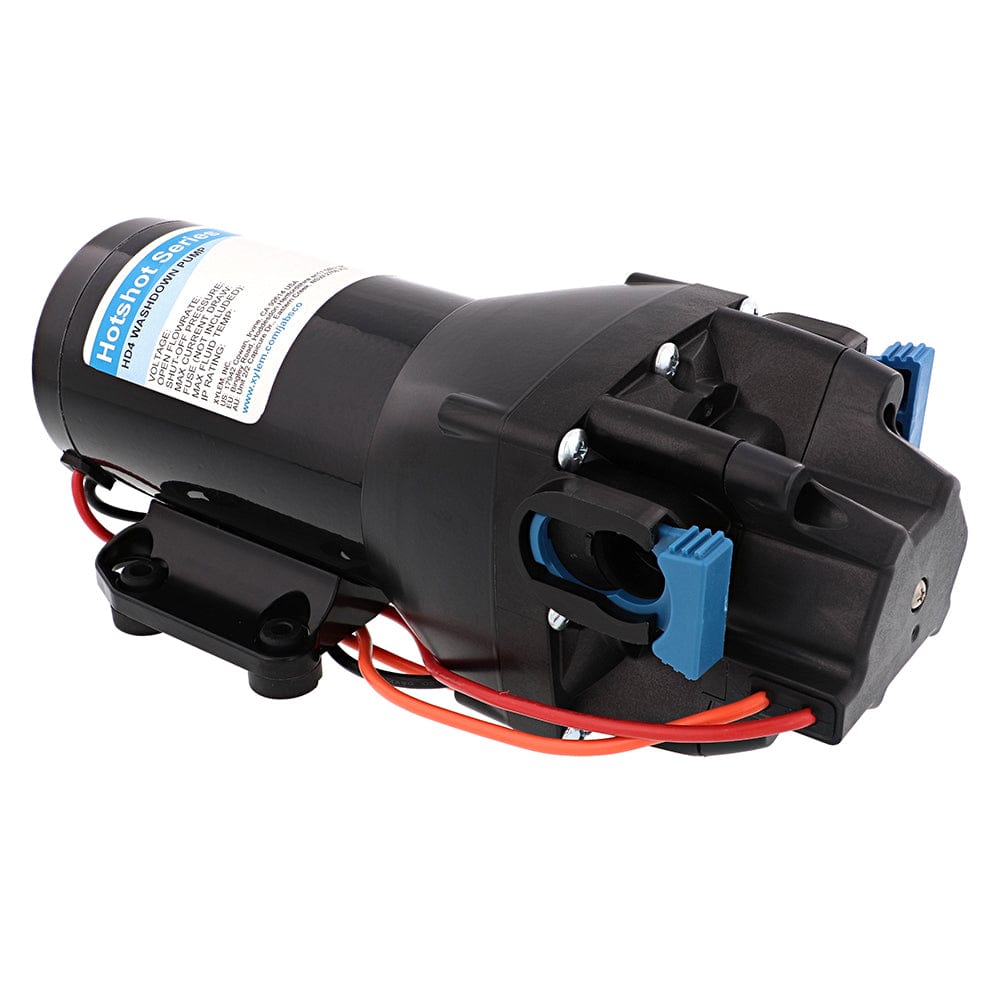 Jabsco HotShot HD4 Heavy Duty Washdown Pump - 12V - 4 GPM - 60 PSI [Q401J-118N-3A] - The Happy Skipper