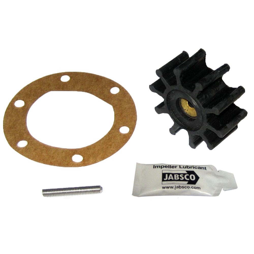 Jabsco Impeller Kit - 10 Blade - Neoprene - 2" Diameter x 7/8"W Pin Drive Insert [18673-0001-P] - The Happy Skipper