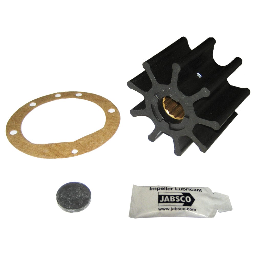 Jabsco Impeller Kit - 9 Blade - Nitrile - 3-3/4" Diameter x 2-1/2" W, 1" Shaft Diameter [836-0003-P] - The Happy Skipper