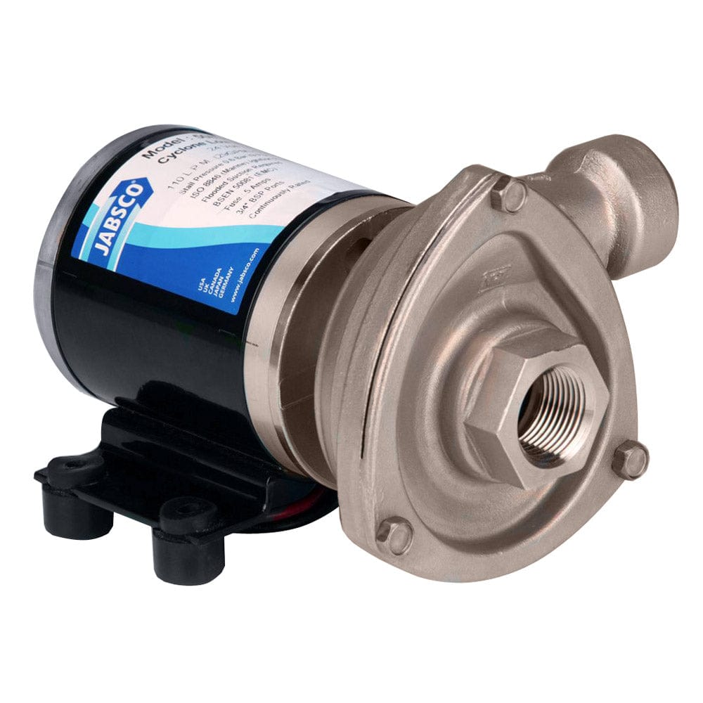 Jabsco Low Pressure Cyclon Centrifugal Pump - 12V [50840-0012] - The Happy Skipper