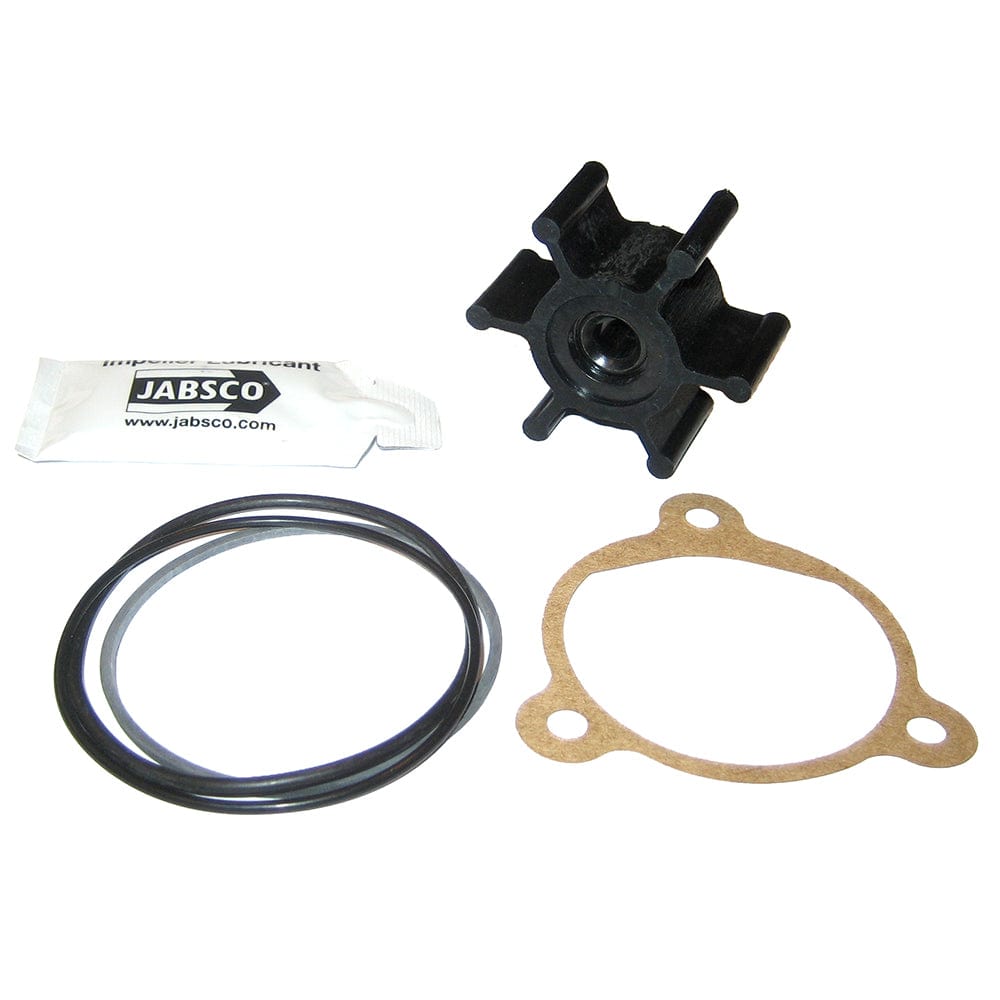 Jabsco Neoprene Impeller Kit w/Cover, Gasket or O-Ring - 6-Blade - 5/16 Shaft Diameter [6303-0001-P] - The Happy Skipper