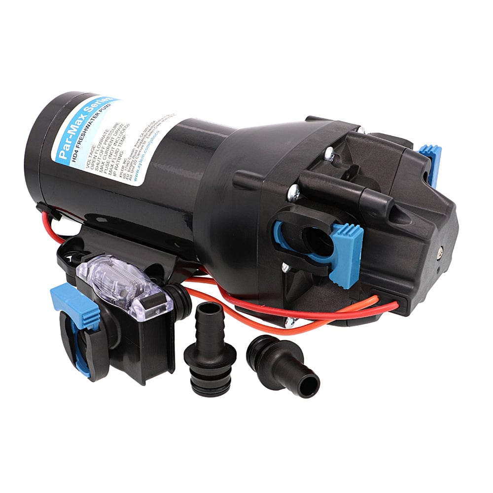 Jabsco Par-Max HD4 Heavy Duty Water Pressure Pump - 12V - 4 GPM - 40 PSI [Q401J-115S-3A] - The Happy Skipper