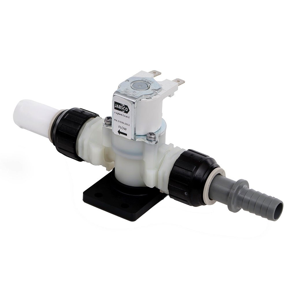Jabsco Solenoid/Anti-Syphon Valve - 12V [37038-2012] - The Happy Skipper