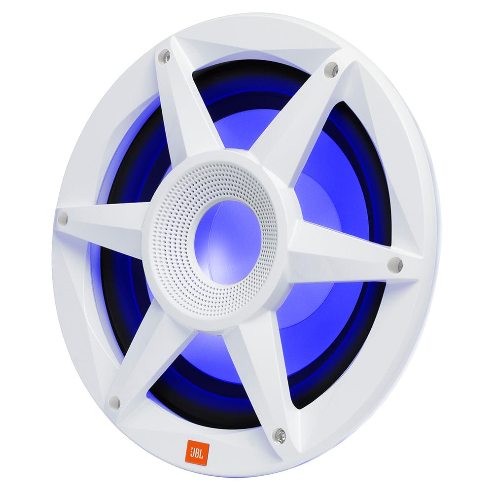 JBL 10" Marine RGB Passive Subwoofer - White Stadium Series [STADIUMMW1000AM] - The Happy Skipper