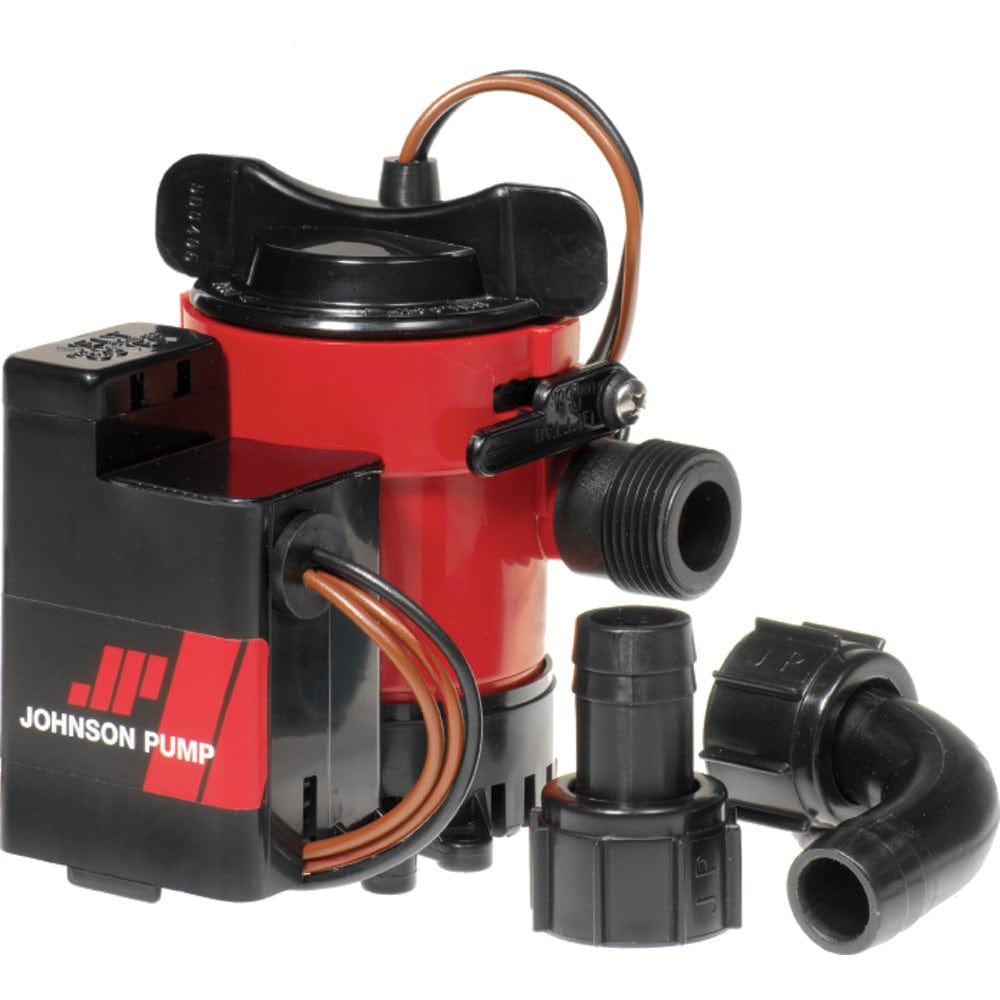 Johnson Pump Cartridge Combo 1000GPH Auto Bilge Pump w/Switch - 12V [05903-00] - The Happy Skipper