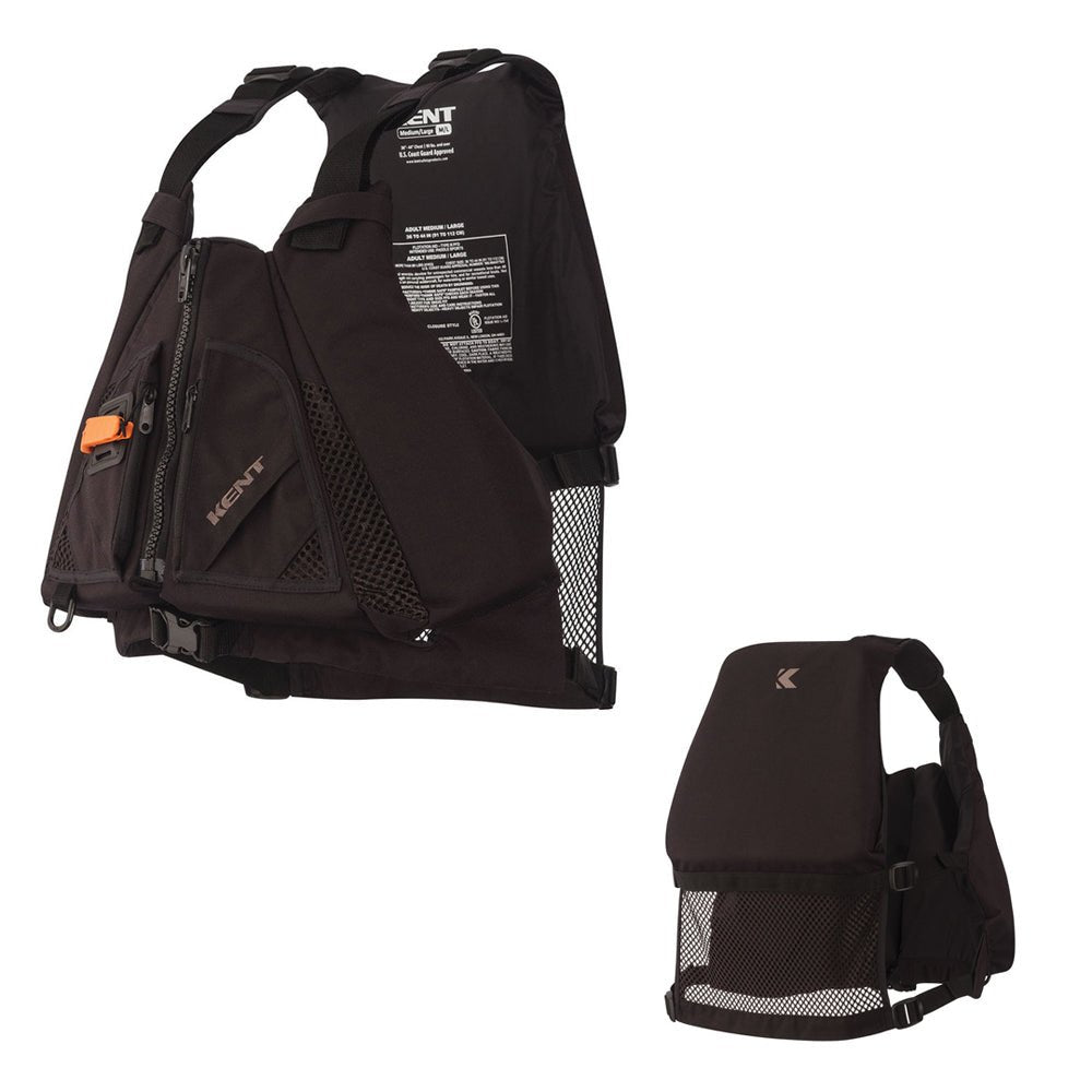 Kent Law Enforcement Life Vest M/L - Black [151600-700-040-23] - The Happy Skipper