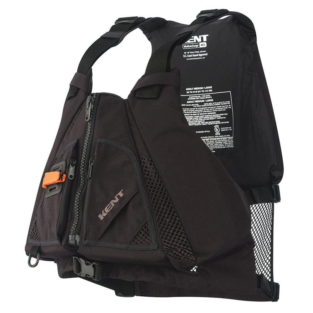 Kent Law Enforcement Life Vest - XL/2XL - Black [151600-700-060-23] - The Happy Skipper