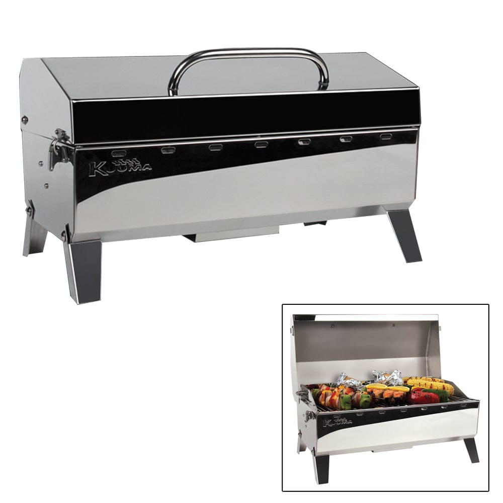 Kuuma Stow N Go 160 Gas Grill w/Thermometer and Ignitor [58131] - The Happy Skipper