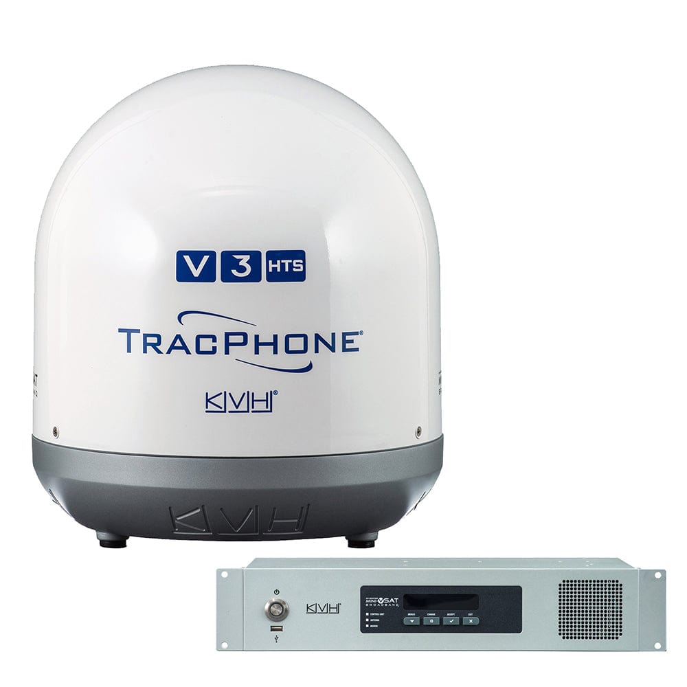 KVH TracPhone V3-HTS Ku-Band 14.5" mini-VSAT [01-0418-11] - The Happy Skipper