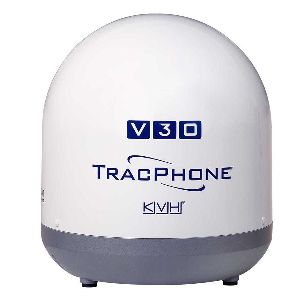KVH Ultra-Compact TracPhone V30 w/DC-BDU [01-0432-01] - The Happy Skipper
