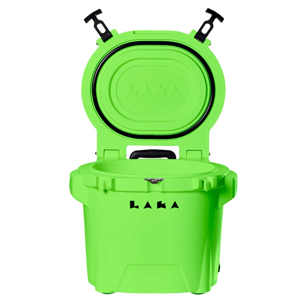 LAKA Coolers 30 Qt Cooler w/Telescoping Handle Wheels - Lime Green [1083] - The Happy Skipper