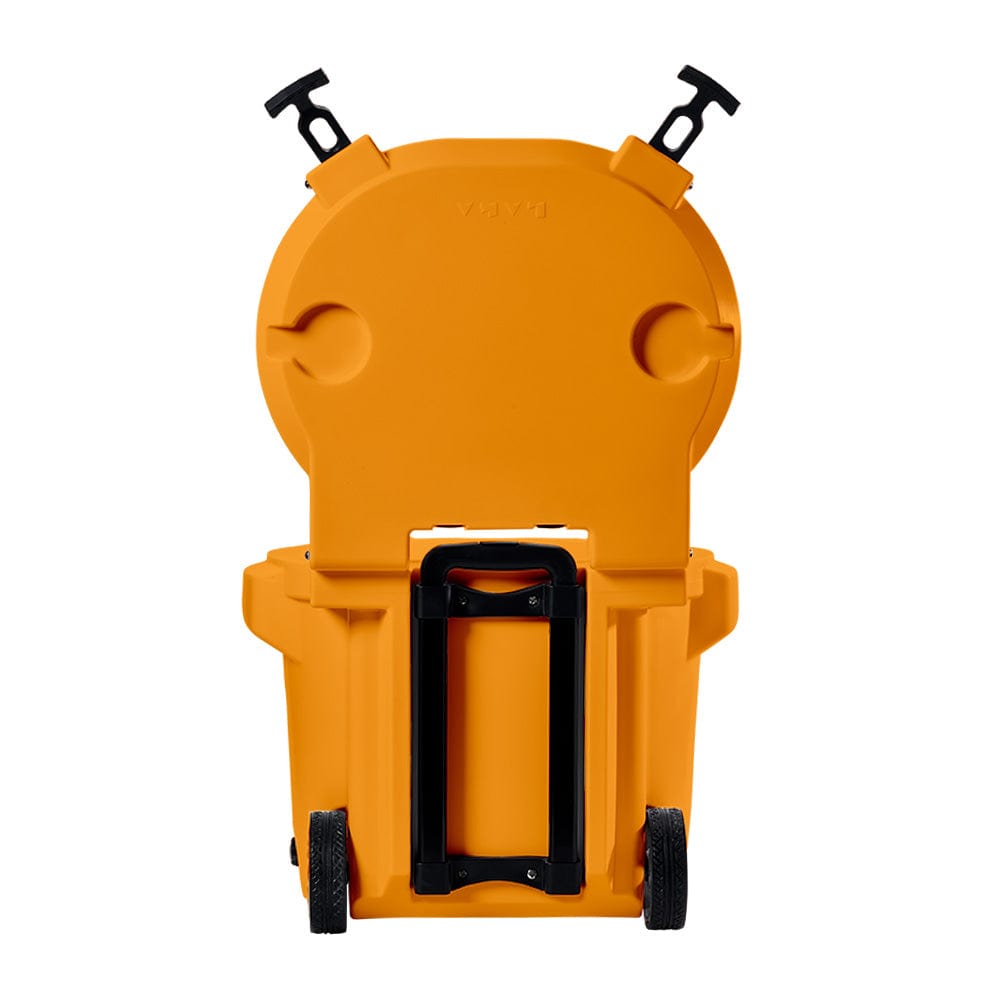 LAKA Coolers 30 Qt Cooler w/Telescoping Handle Wheels - Orange [1086] - The Happy Skipper