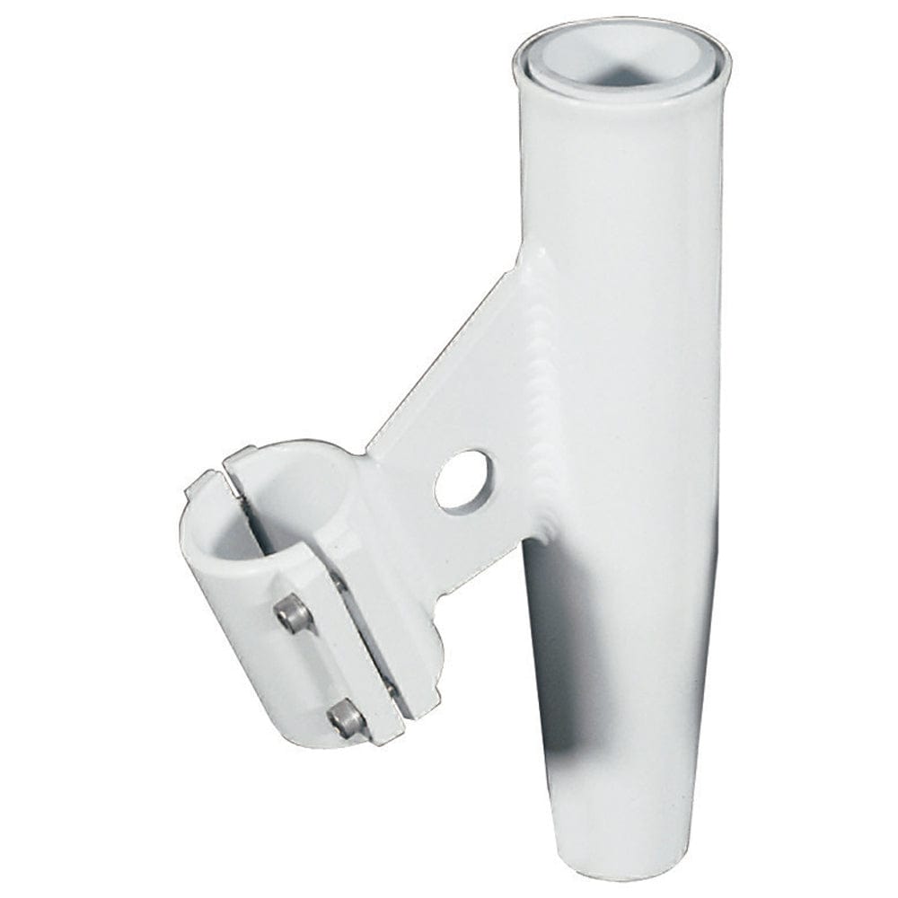 Lee's Clamp-On Rod Holder - White Aluminum - Vertical Mount - Fits 1.900" O.D. Pipe [RA5004WH] - The Happy Skipper