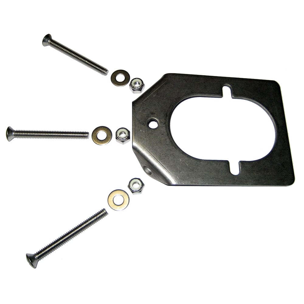 Lee's Stainless Steel Backing Plate f/Medium Rod Holders [RH5931] - The Happy Skipper