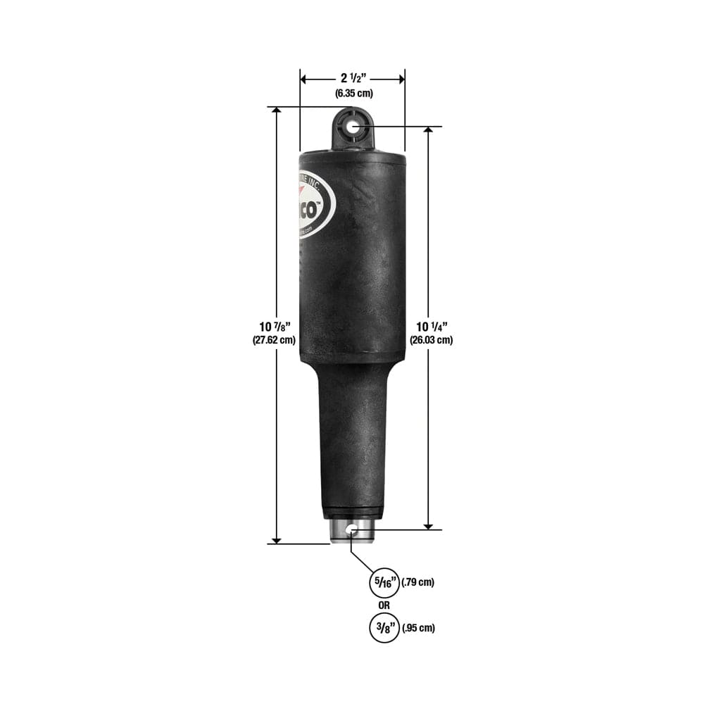 Lenco 101XDS Short Extreme Duty Actuator - 12V - 2-1/4" Stroke w/5/16" Hardware [15057-001] - The Happy Skipper