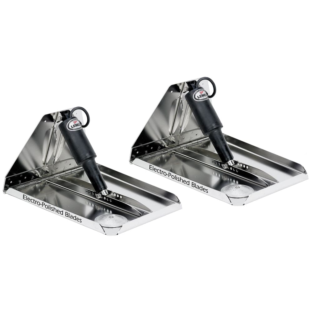 Lenco 16" x 12" Heavy Duty Performance Trim Tab Kit w/o Switch Kit 12V [15043-101] - The Happy Skipper