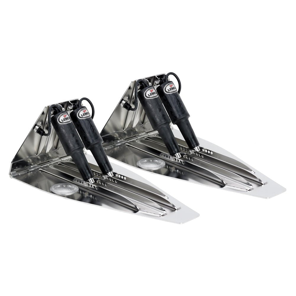 Lenco 21" x 14" High Performance Trim Tab Kit w/o Switch Kit 12V [15050-101] - The Happy Skipper