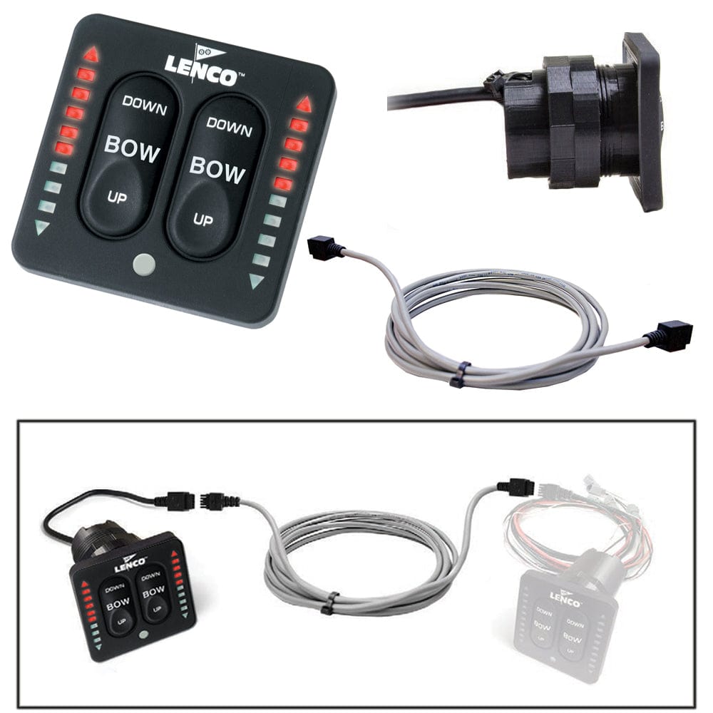 Lenco Flybridge Kit f/ LED Indicator Key Pad f/All-In-One Integrated Tactile Switch - 10' [11841-001] - The Happy Skipper