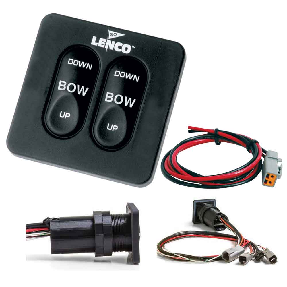 Lenco Standard Integrated Tactile Switch Kit w/Pigtail f/Single Actuator Systems [15169-001] - The Happy Skipper