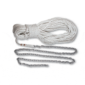 Lewmar Anchor Rode 215 - 15 of 1/4" Chain 200 of 1/2" Rope w/Shackle [69000334] - The Happy Skipper