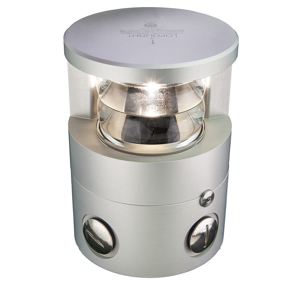 Lopolight 225 Double Masthead Light - 6NM - Silver Housing [300-138] - The Happy Skipper