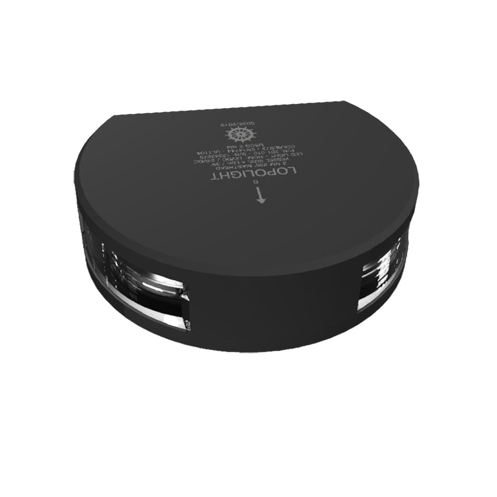 Lopolight Series 201-010 - Masthead Light - 2NM - Vertical Mount - White - Black Housing [201-010-B] - The Happy Skipper