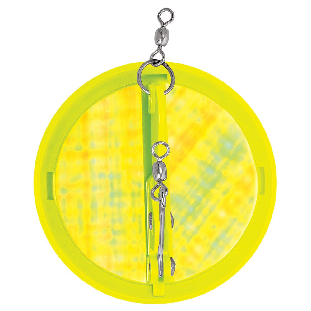 Luhr-Jensen 4-1/8" Dipsy Diver - Chartreuse/Silver Bottom Moon Jelly [5560-001-2509] - The Happy Skipper