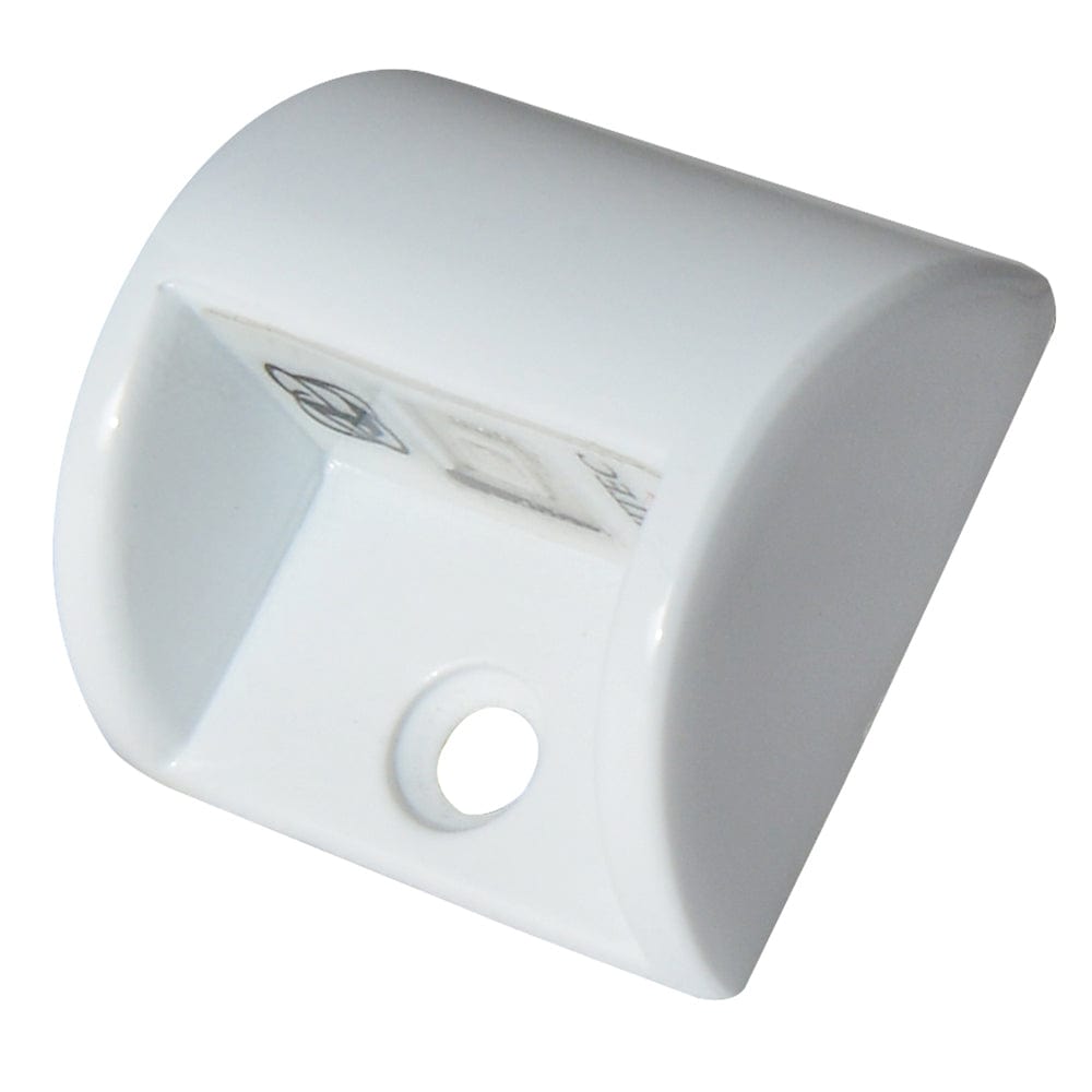 Lumitec Andros - Courtesy Light - White Powder Coat Finish - Warm White Non-Dimming [101224] - The Happy Skipper