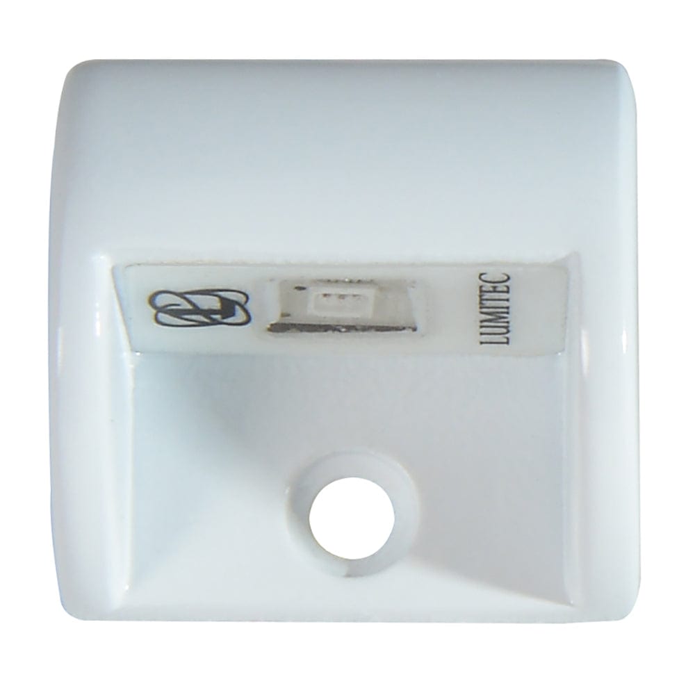 Lumitec Andros - Courtesy Light - White Powder Coat Finish - Warm White Non-Dimming [101224] - The Happy Skipper