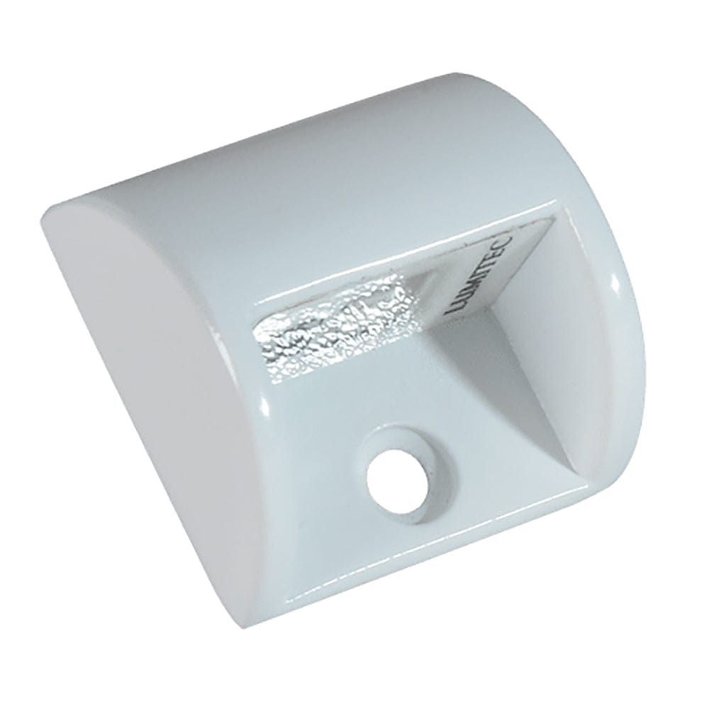 Lumitec Andros - Courtesy Light - White Powder Coat Finish - White Non-Dimming [101046] - The Happy Skipper