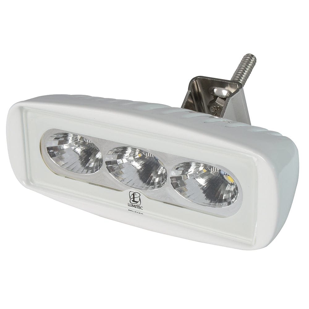 Lumitec CapreraLT - LED Flood Light - White Finish - White Non-Dimming [101292] - The Happy Skipper