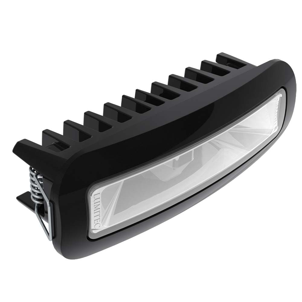 Lumitec Capri3 Spreader Light - White Non-Dimming - Black Housing [101728] - The Happy Skipper