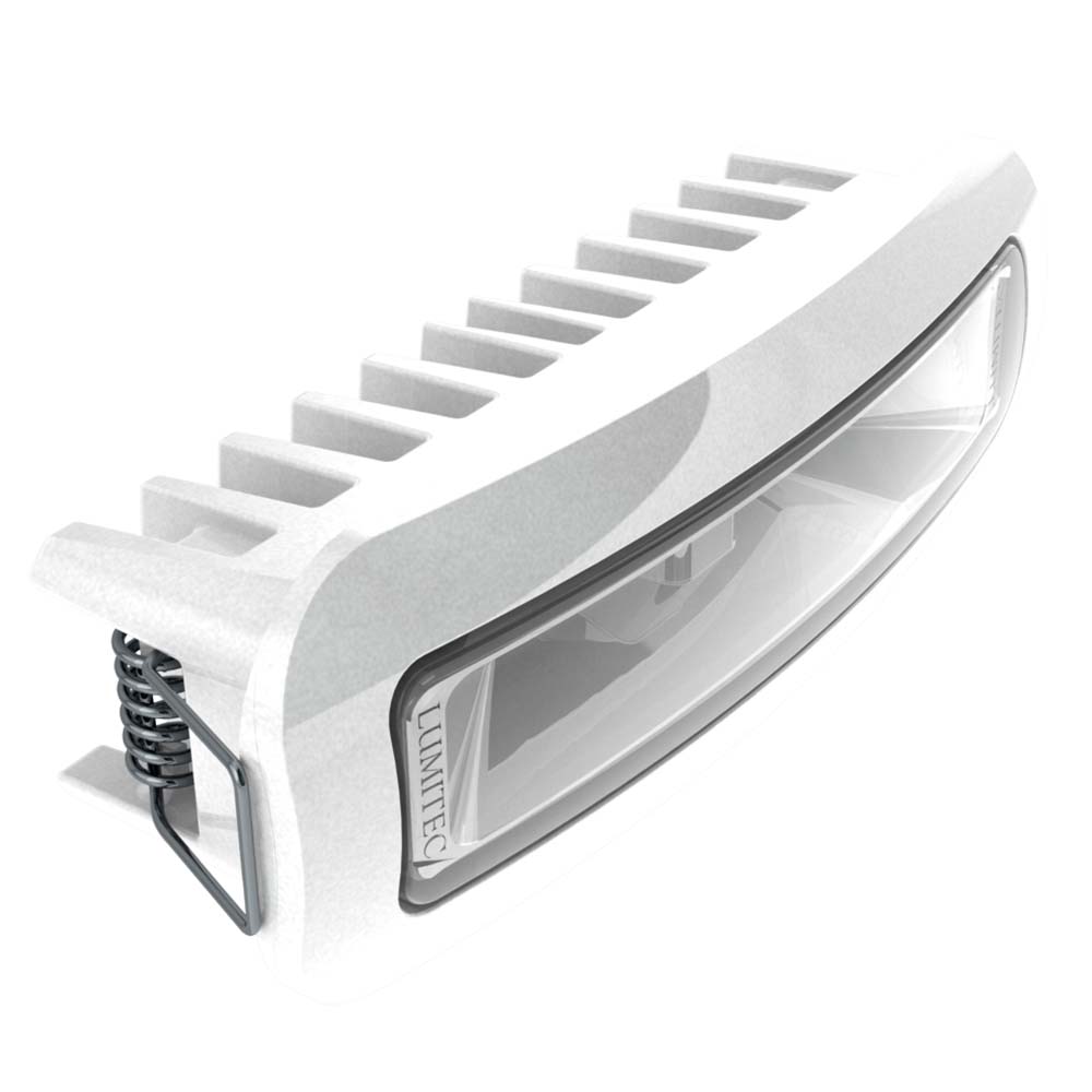 Lumitec Capri3 Spreader Light - White Non-Dimming - White Housing [101723] - The Happy Skipper